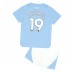 Manchester City Julian Alvarez #19 Dětské Oblečení Domácí Dres 2023-24 Krátkým Rukávem (+ trenýrky)
